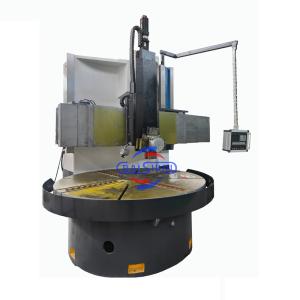 Fanuc Control CK5125 VTL Vertical Lathe Machine For Metal Workpiece Turning