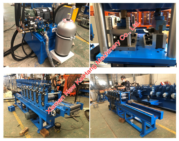 Roll forming machine, boltless roofing, seam-lok, roofing profile, fixing clip