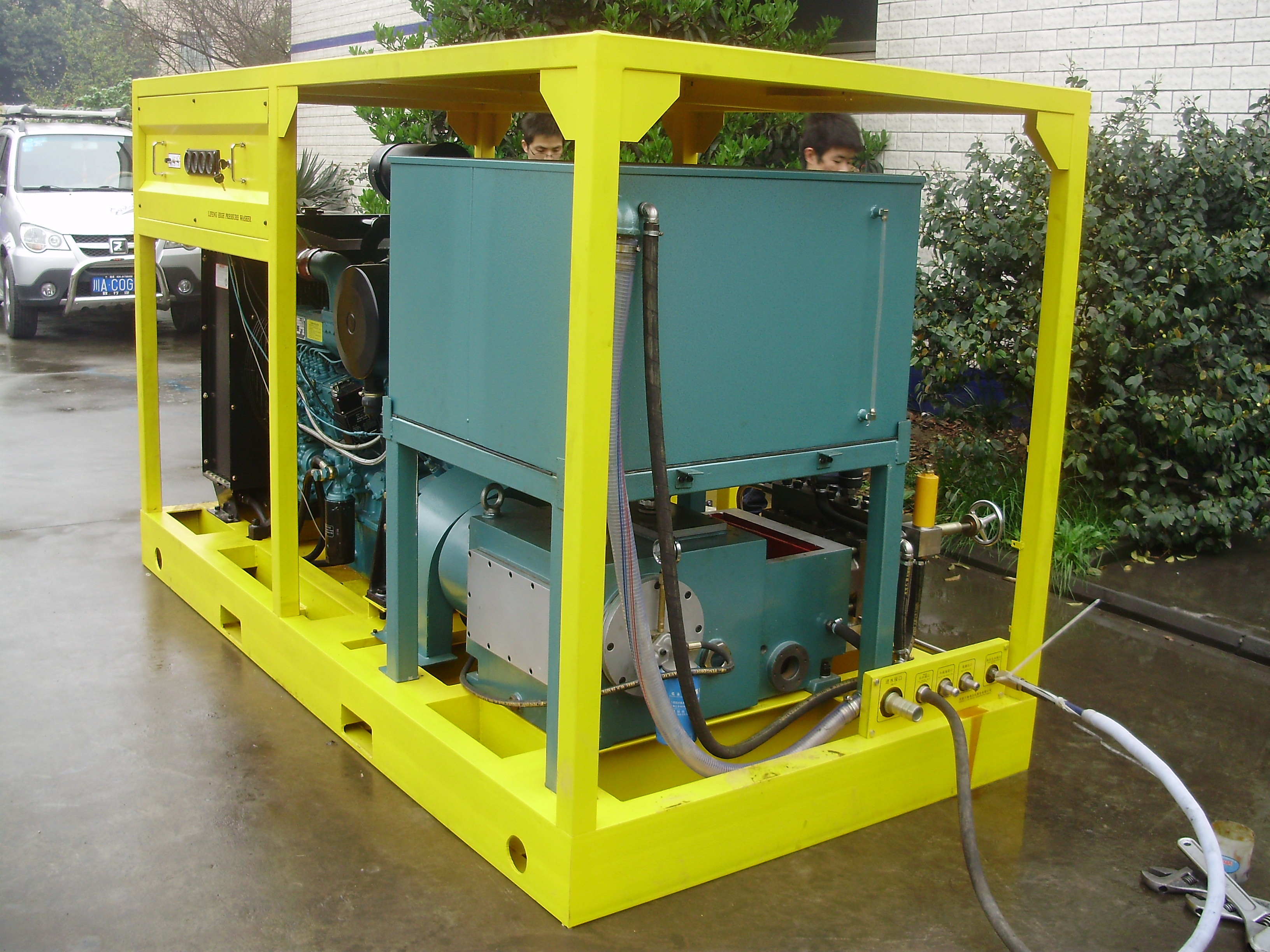 High Pressure Washing Machine High Pressure Washer For Ship Clean 1200bar