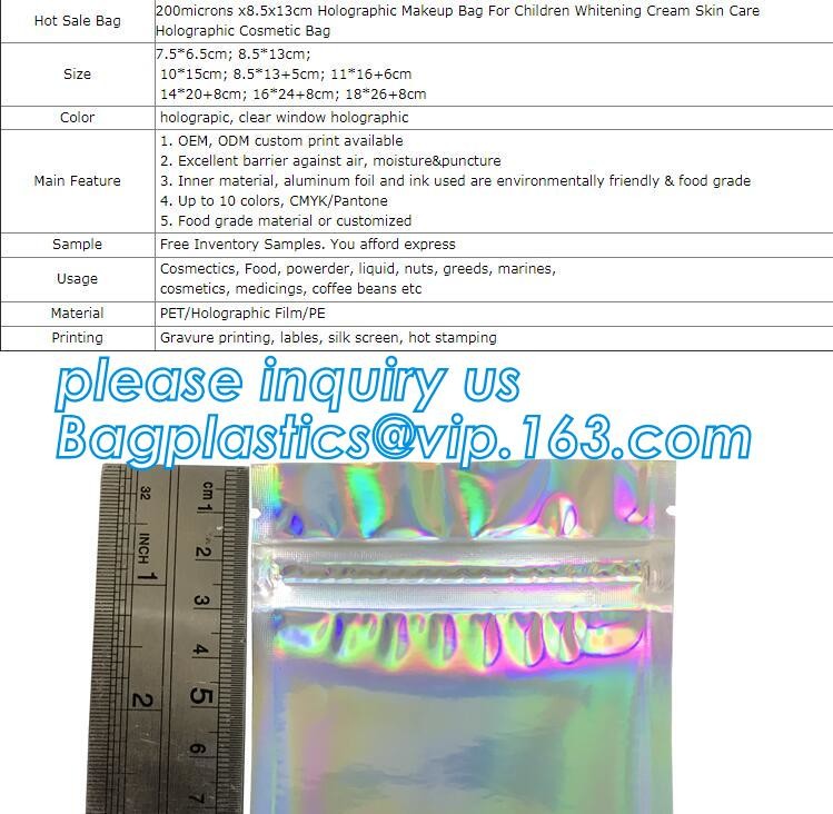 polypropylene Crystal Clear Cello Bags flat square block bottom opp bag,candy opp square bottom cello bag bagease packag
