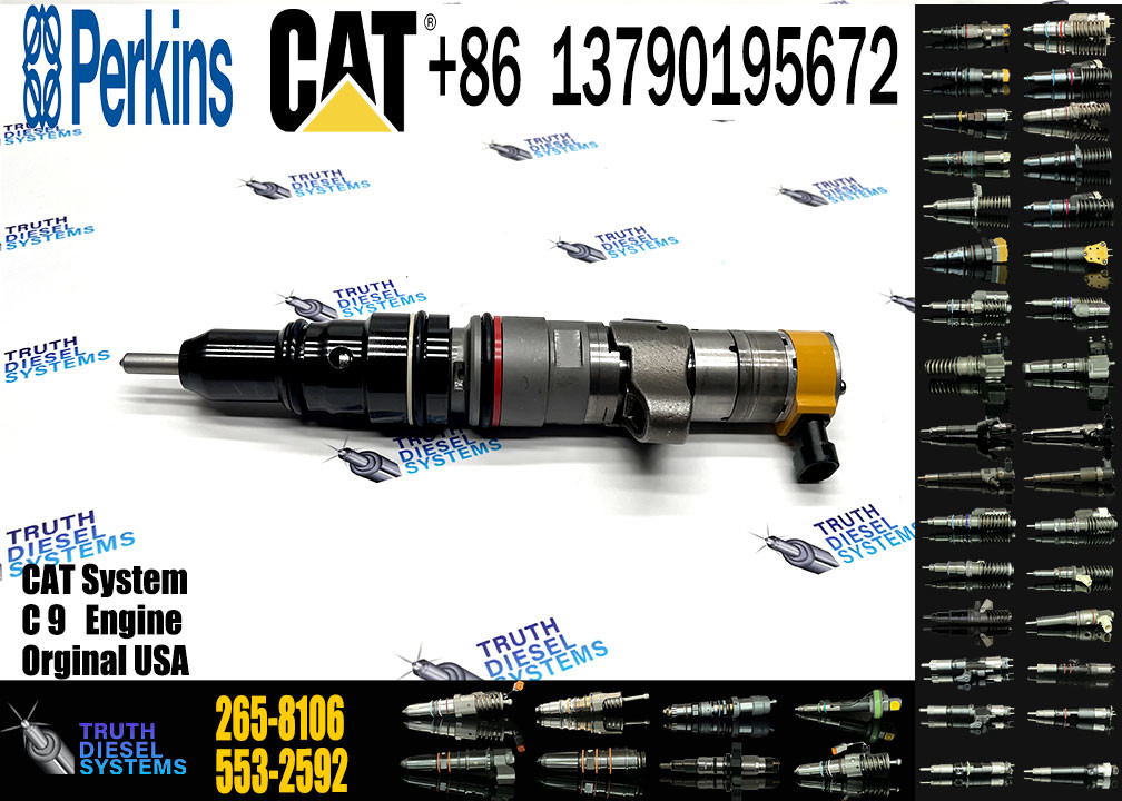 Common Rail Fuel Injector 265-8106 265-8106 267-3361 387-9435 53L-8062 387-9437 387-9438 328-2577 20R-9433 For CAT C9