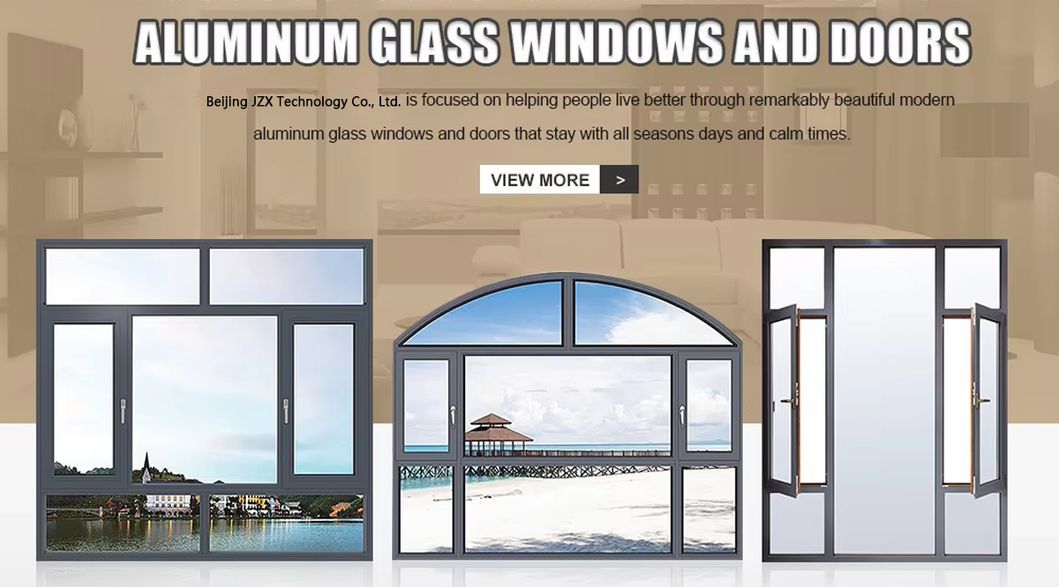 Custom Designed Aluminum Sliding Doors, Soundproof Glass Doors, Energy Saving