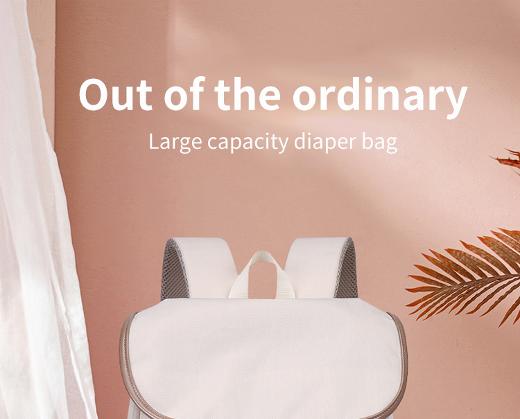 Mother Baby Diaper Bag OEM Customize Multi Function Backpack Waterproof Diaper bag
