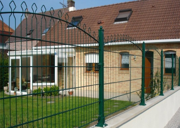 ISO9001 Prestige Panel 3D Welded Wire Garden Fence