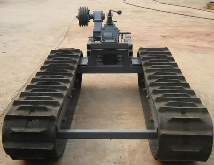 High Durability Steel Crawler Track For Water Borehole Drilling Rig Machines