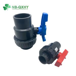 Blow-Down Valve Function PVC Plastic Ball Valve for Irrigation Customized