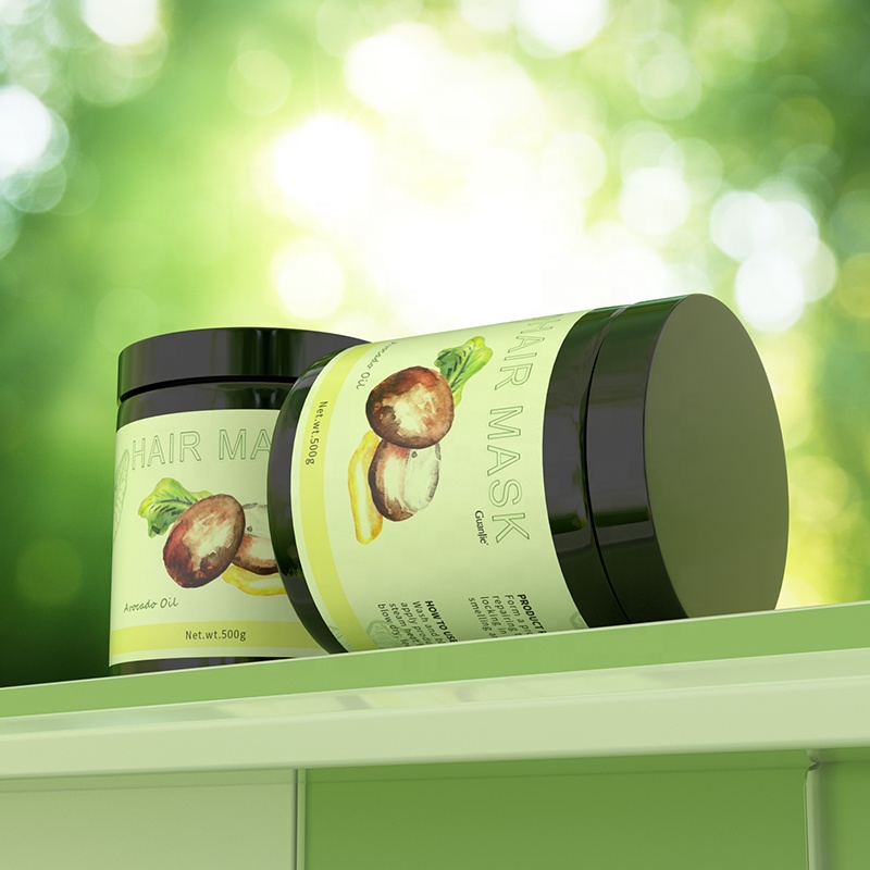 Natural Shea Butter Oil Organic Hair Mask for Moisturizing and Repairing Damaged Hair