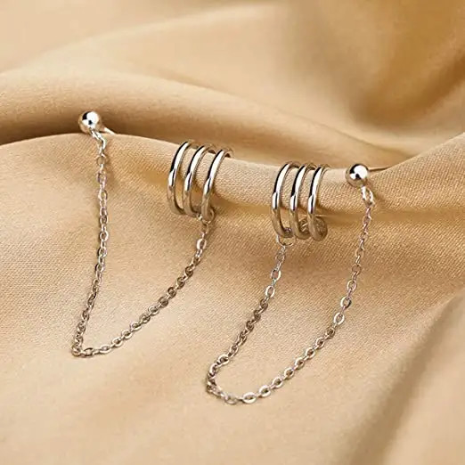 Portable Silver Earrings Sterling CZ Fashionable And Vintage Style French Wires Earring Drop CZ