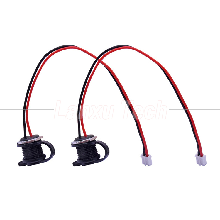 Waterproof Cap USB Type C Female Socket Jack to 2 Pin PH 2.0 XH 2.54 SH1.0 VH ZH MX Connector Cable