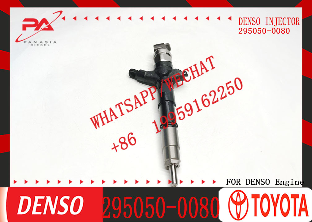 Common Rail Engine Diesel Fuel Injector 295050-0080 095000-7420 095000-7430 095000-7440 23670-30390 23670-39395