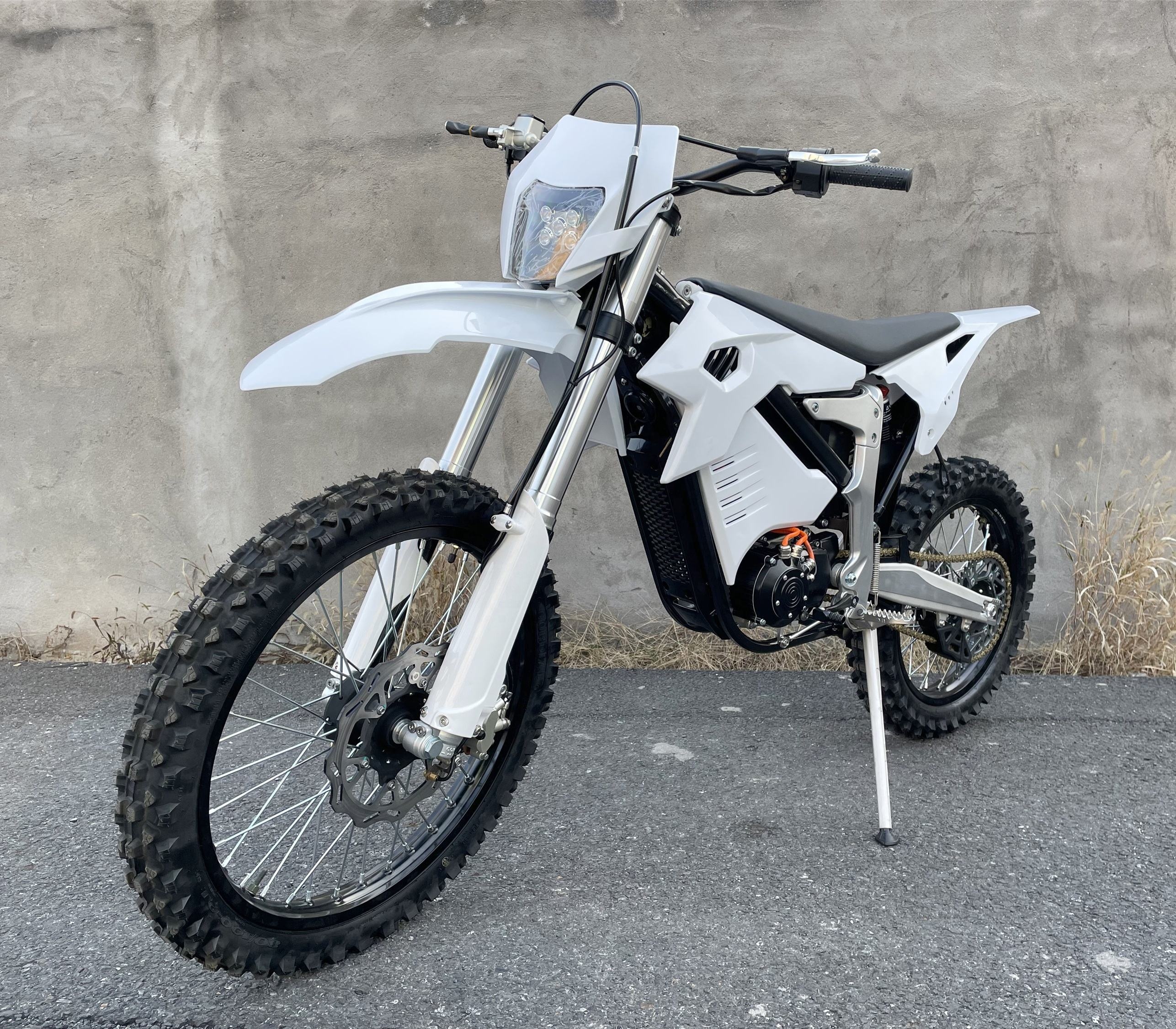 72V 40Ah Battery Electric Dirt Bike 120km/H Max Speed 12000W Mid Drive Electric Bicycle