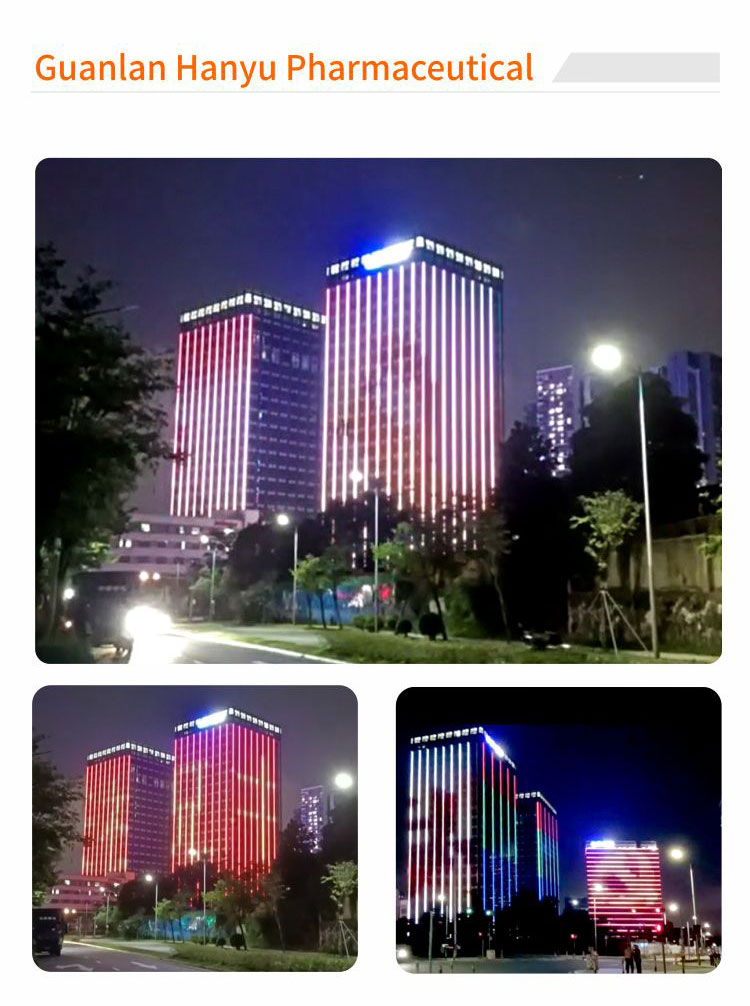 Outdoor Soft LED Curtain Screen with IP68 Rating and 150-Degree Beam Angle