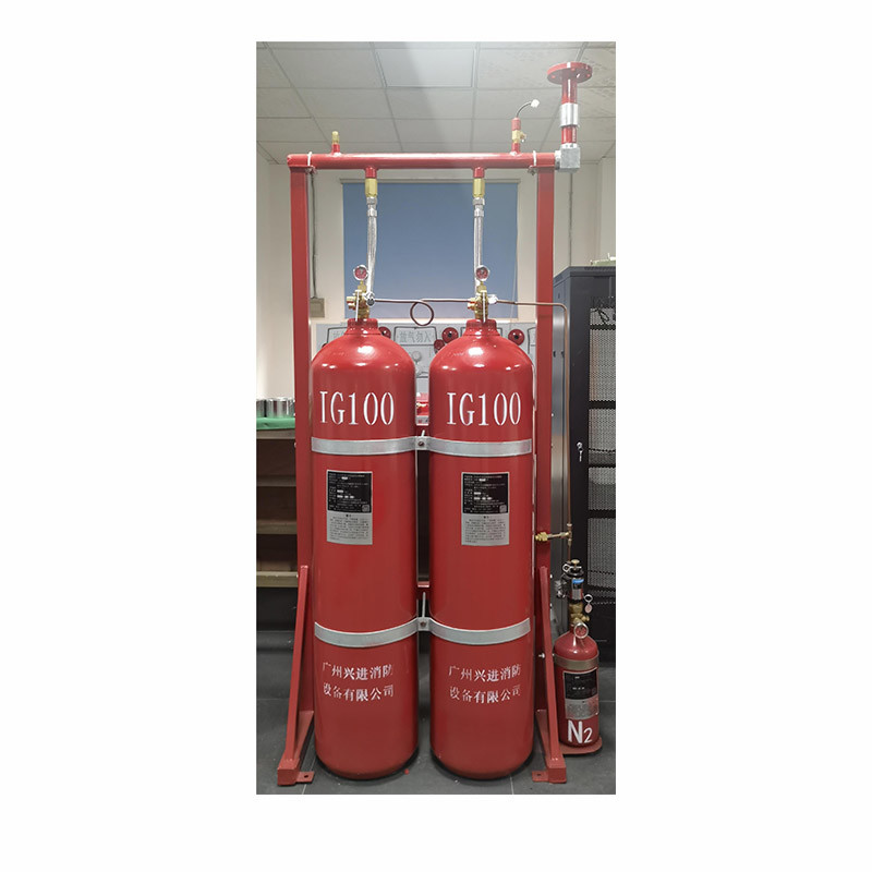IG100 High Durability Inert Gas Fire Suppression System ≤10s Spraying Time