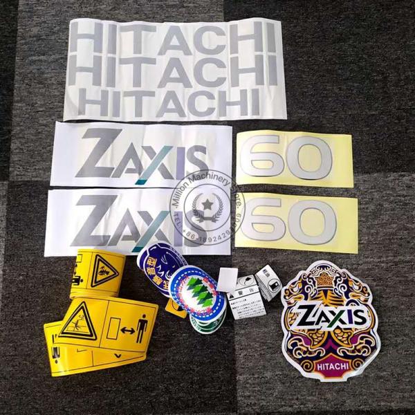 IOS9009 Excavator Sticker Pinup Picture Parts For Hitachi ZX60 ZX70 ZAX130H