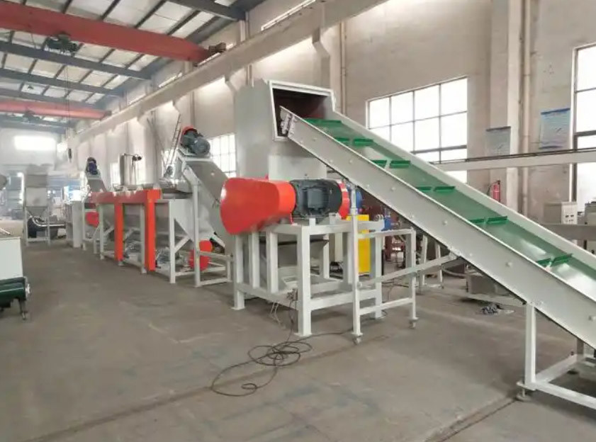 Pet Bottle Plastic Recycling Machinery Line Waste Plastic Recycling Machine