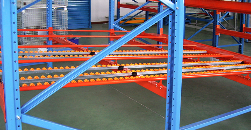 Carton Flow Rack Gravity Flow Roller Racking Gravity Flow Shelving