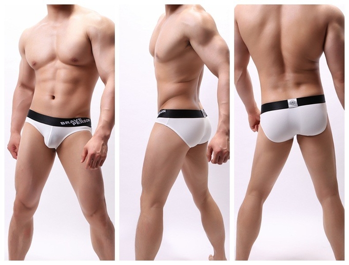 Blue Mens Sexy Underwear Sexy Fashion Sport Panties Plus Size Nylon Boxer Briefs