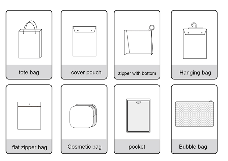 Hologram zipper Bag Plastic Holographic Bag With Zipper Resealable Food Small