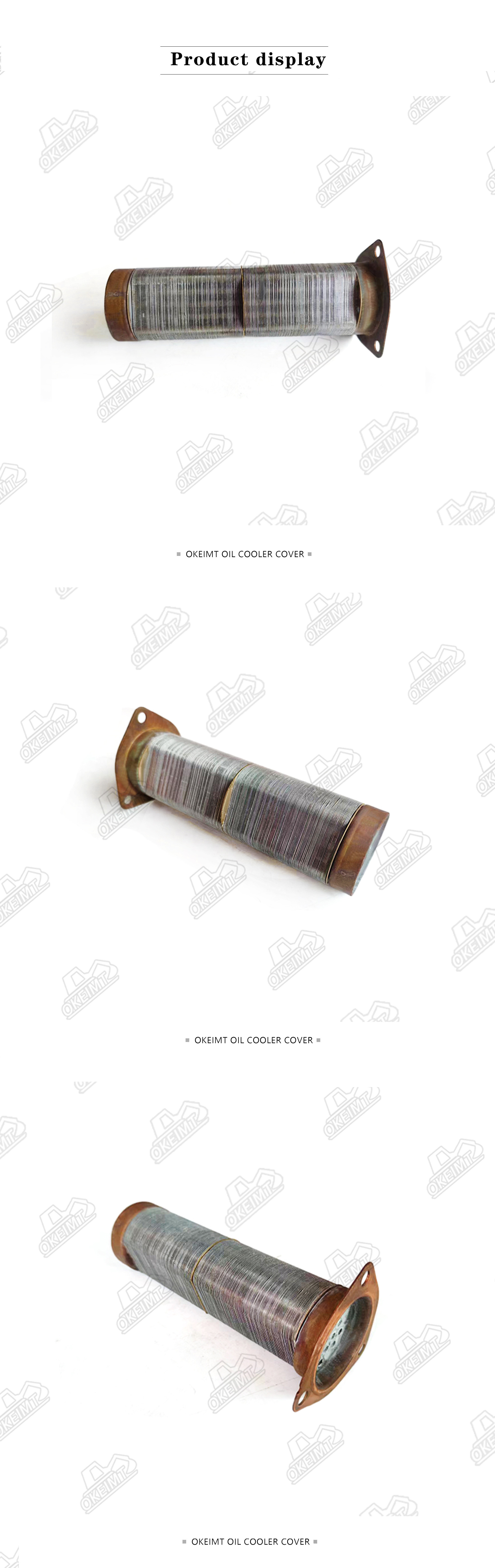 Oil Cooler Core ME014766 for Mitsubishi Engine 4D30 4D31 4D34