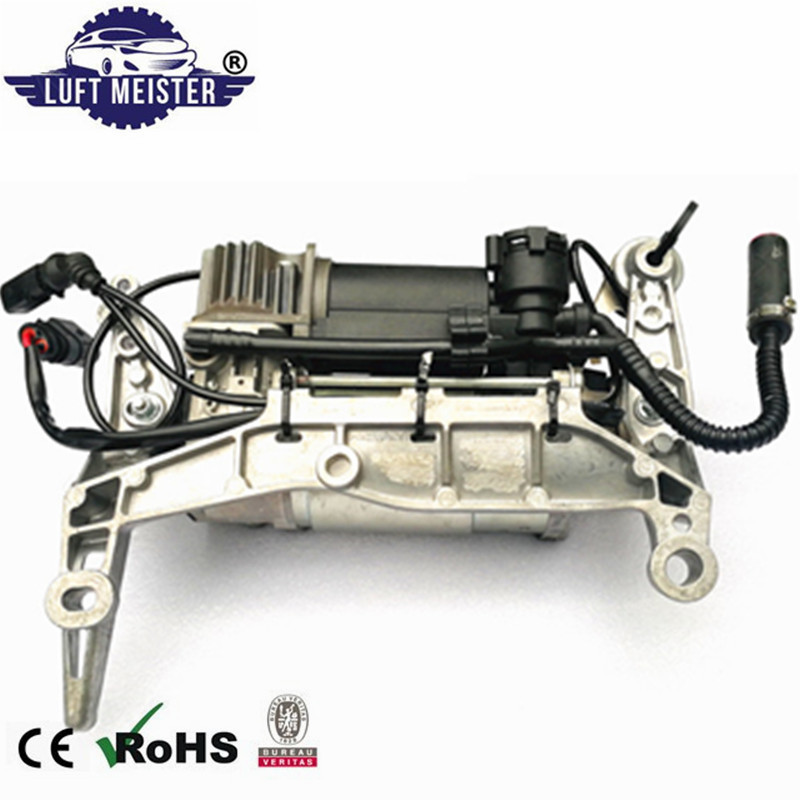 Air Suspension Compressor Pump for Audi Q7 with Bracket 4L0698007B 4L0698007C