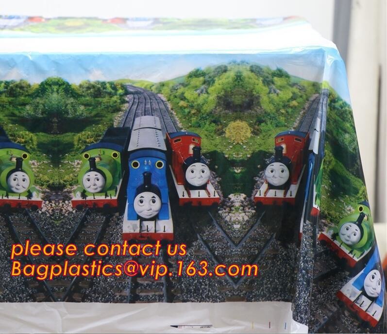 WHOLESALE DISPOSABLE PE PRINTED POLKA DOTS PARTY TABLE CLOTH, TABLE COVER,1PCS/BAG,600BAGS/CTN,SEASONAL PACKAGING TPU EV
