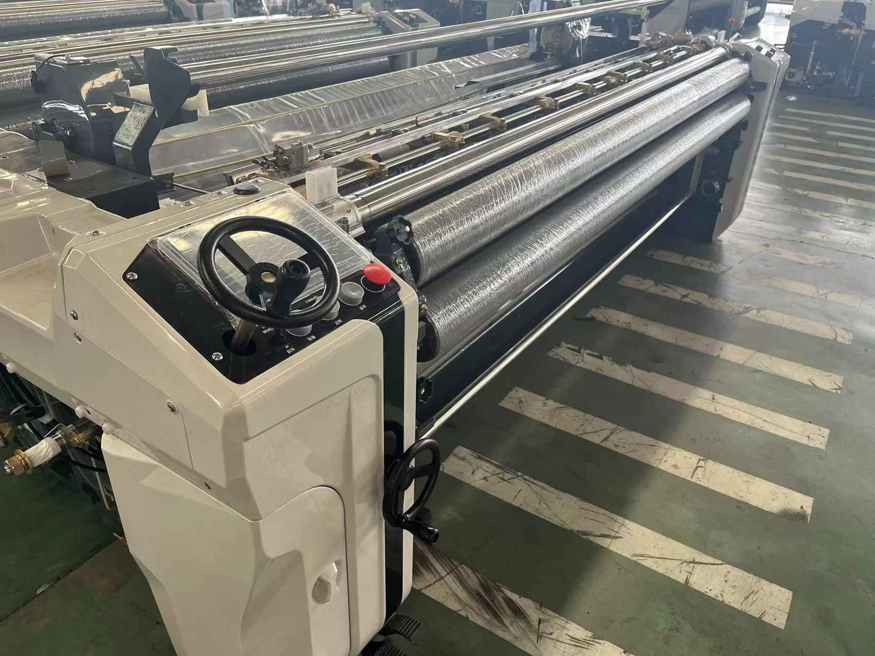Double Nozzles Plain Cam Dobby Shedding Weaving Air Jet Loom High Efficiency