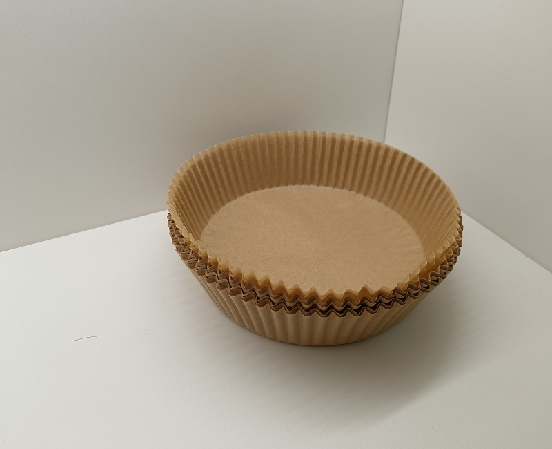 Non Stick Disposable Round Parchment Air Fryer Paper Liner Oilproof For Cooking Baking