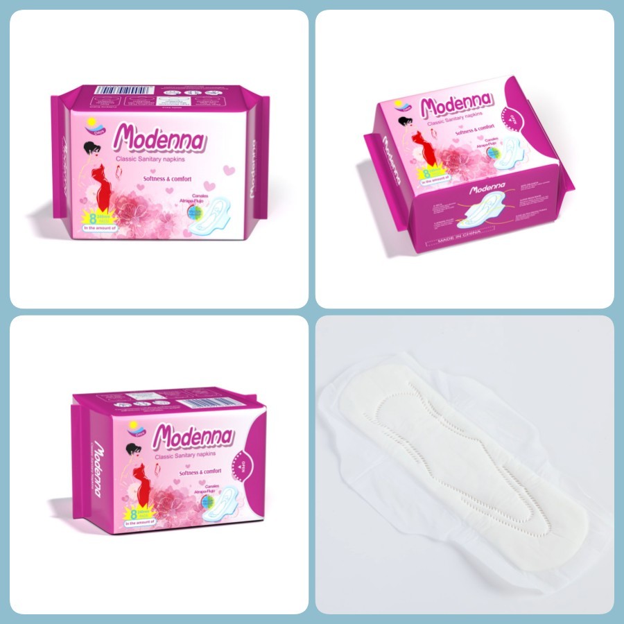 Anion Chip Mint Tampons Sanitary Pads Organic Cotton For Women