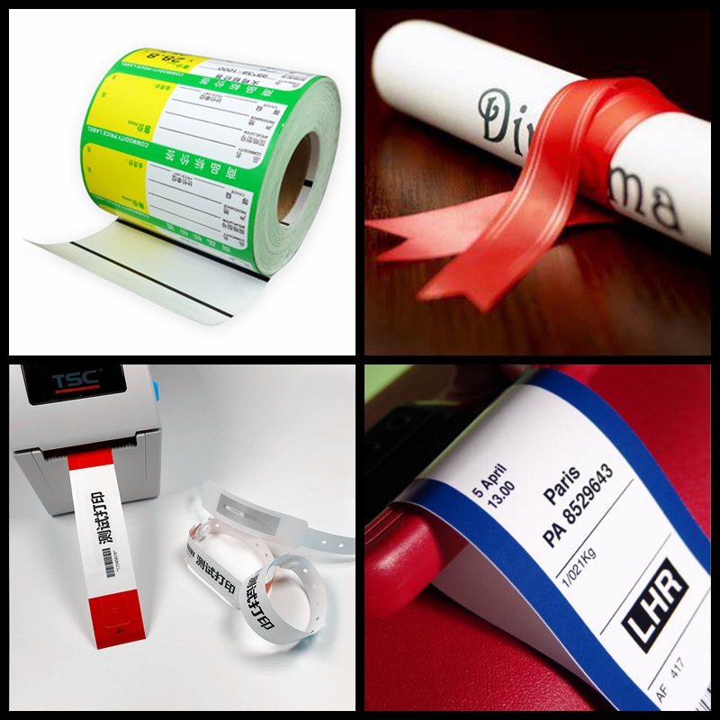Thermal synthetic paper