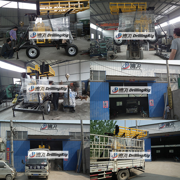 New Arrival!! XY-400C Diesel engine Power Type and New Condition Borehole Drilling Machine