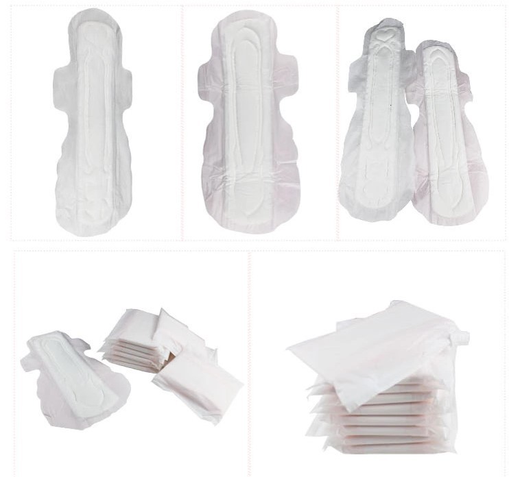 Side Gather Super Absorbent Dry Surface Female Sanitary Napkin