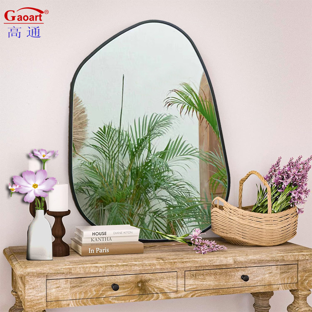 Contemporary Design Style Full Length Antique Wooden Frame Wall Mirror for Everyday
