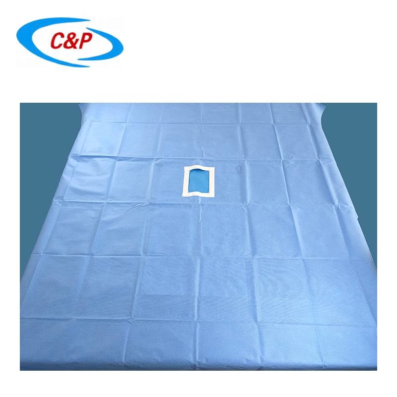 Blue Surgical Lithotomy Drape Sheets 40 X 48 Customized For Medical
