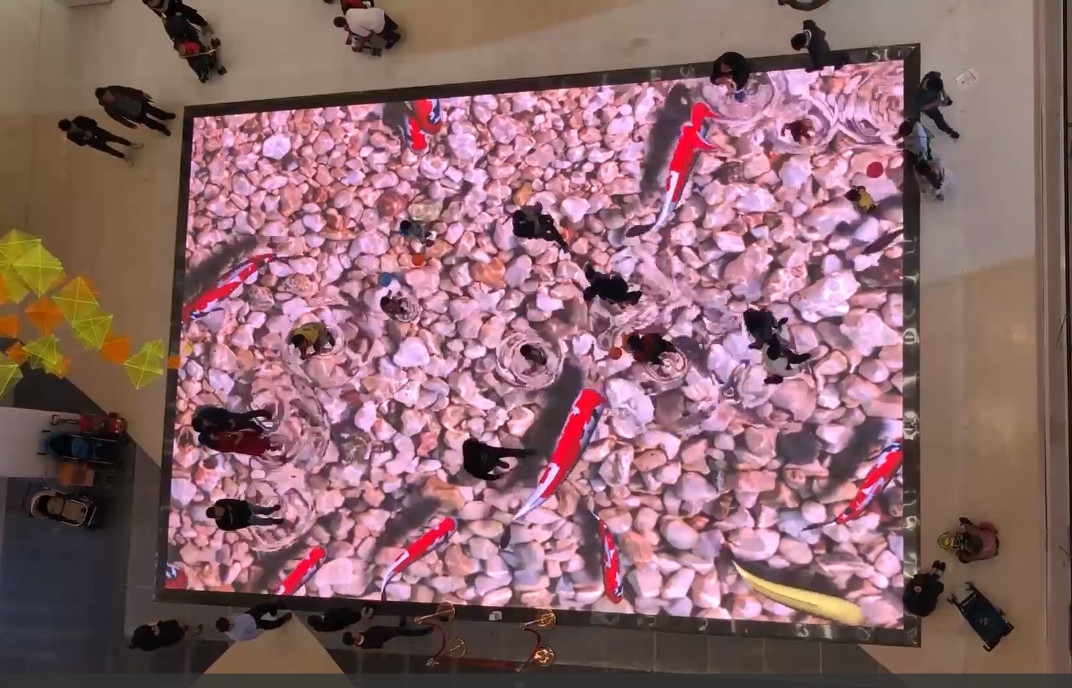 P2.97 P3.91 LED Dance Floor Video Screen Display Indoor Rental Stage