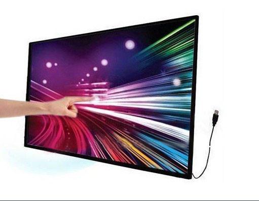 10 Fingers Points Multi Touch Display Screen Overlay Kit , Indoor Infrared Touch