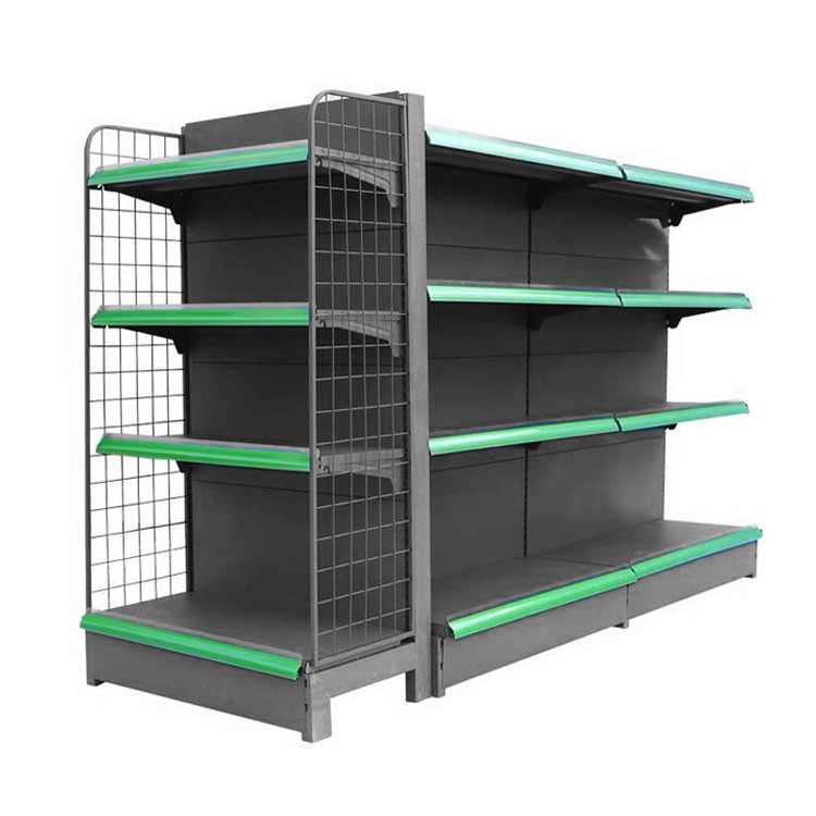 Customized Wire Supermarket Shelf Retail Store Wire Display Shelves For Snack Shop