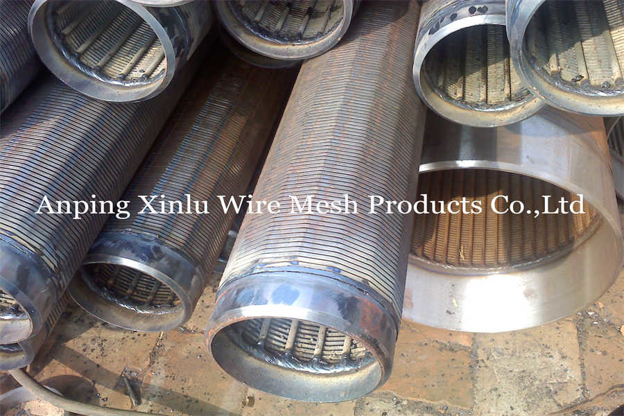3" Low Carbon Galvanized Water Well Screen Pipe Non Clogging For Oil Filtration