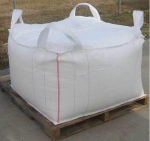 China FIBC Super Big Bags Food Grade , Pp Super Sacks Bags With White Loops on sale