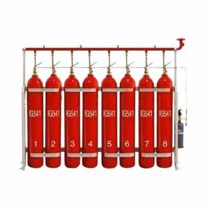 Efficient Fire Suppression FM200 Cabinet System 200 Liters Temperature Range