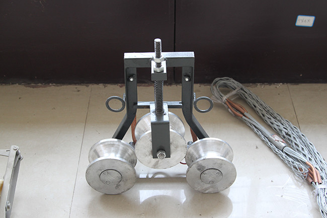 TYSJL-100 Stringing Pulley Aluminum Wheel Grounding Block For Powerline