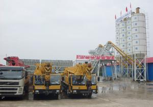 China HZS240 240m3/H Automatic Concrete Batching Plant Road Construction Machinery on sale