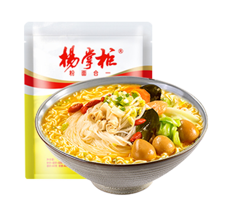 YangZhangGui OEM Spicy Beef Flavor Instant Noodles Bag 199g*24 for busy modern lifestyle