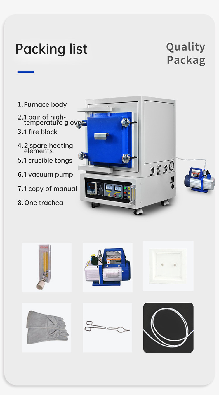 1000-1700℃ High Temperature Box-type Resistance Furnace Muffle Furnace