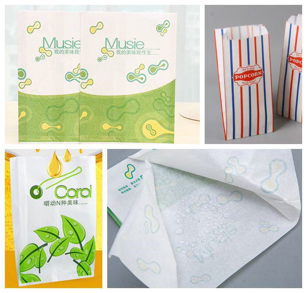 10g PE Coated 50gsm Printable White Kraft Paper For Popcore Bag