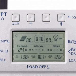 10A - 60A Intelligent Solar Charge Controller With 12A And MPPT Technology