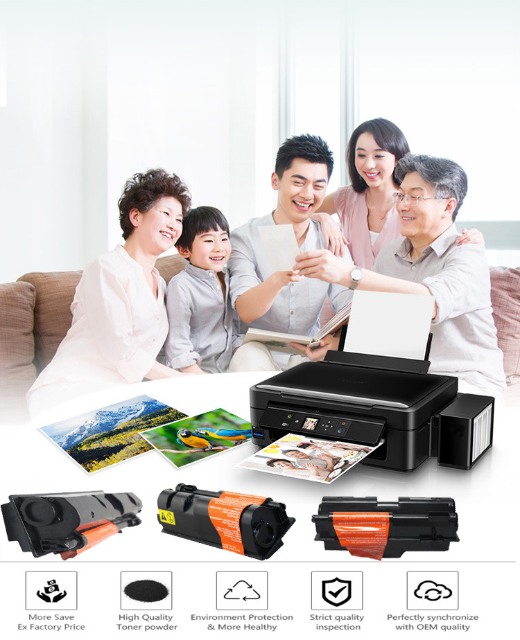 Kyocera Copier Toner Cartridge TK-110 E Black - 72.00 Pages Standard Capacity Genuine