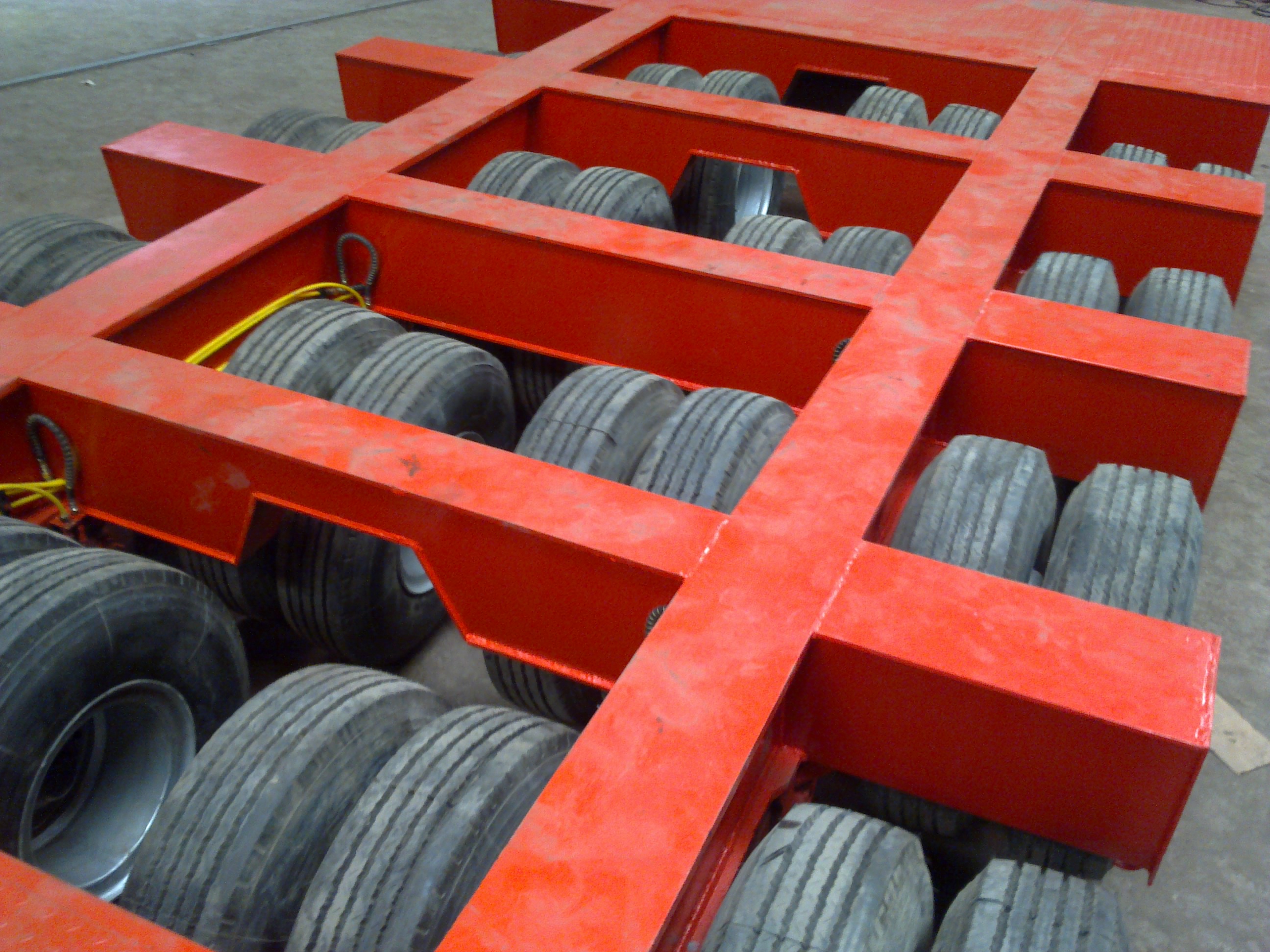 120T Loading Capacity Truck Trailer with Lower Flatbed Loading Deck and Transportation