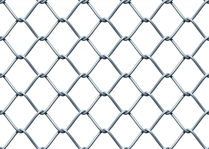  Galvanized Chain Link Fence Mesh 2.0-5.0mm Wire 25-120mm Mesh Size Manufactures