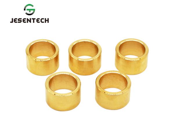 Professional Brass Metal Bushing Sleeve , Custom Precision Industrial Metal