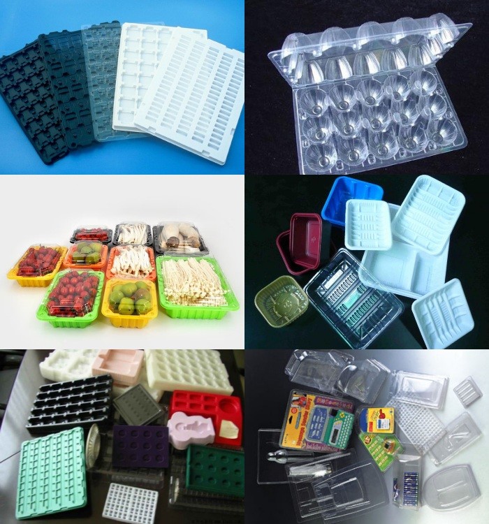 Automatic Thermoforming Blister Machine Process Multi Station